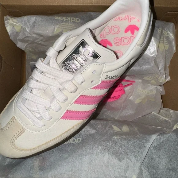 Women's Samba OG White Lucid Pink NWT - Picture 12 of 12